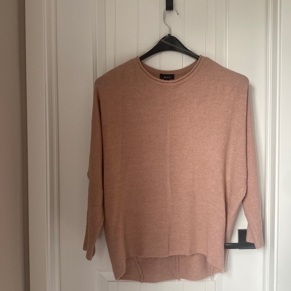 Alyx Brand Sweater- muted pink-hue
